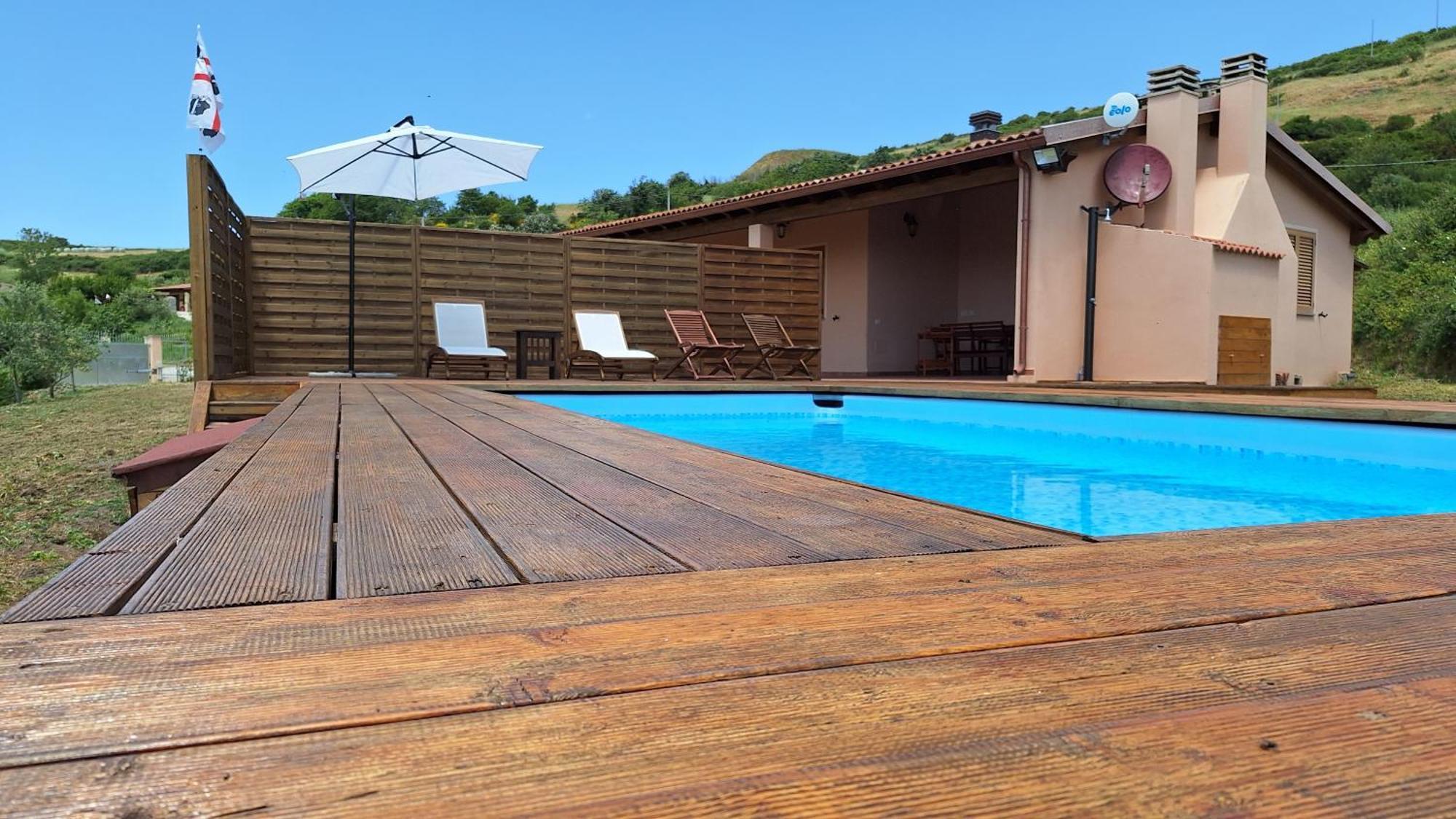 Villa Marci Con Piscina Privata A Nulvi Zimmer foto