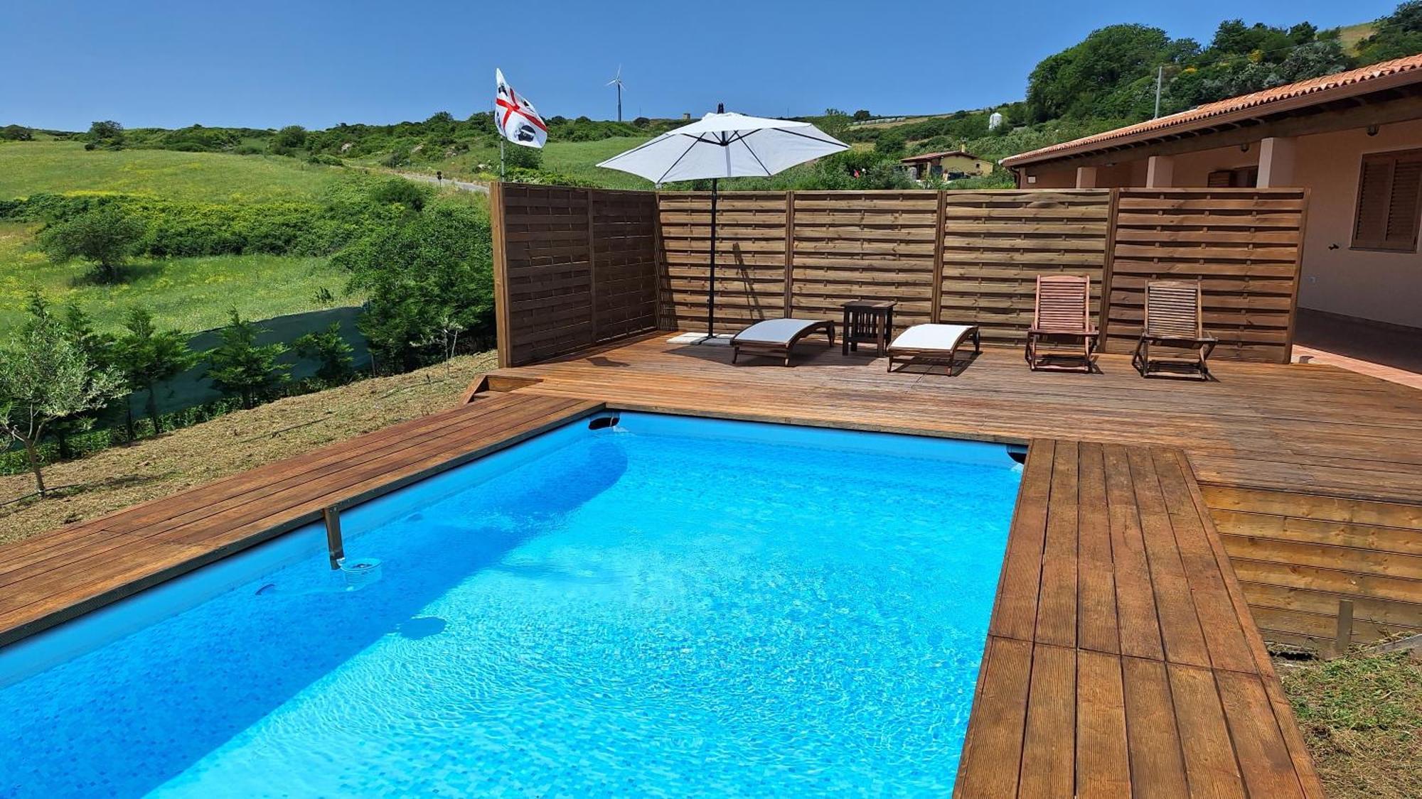 Villa Marci Con Piscina Privata A Nulvi Zimmer foto